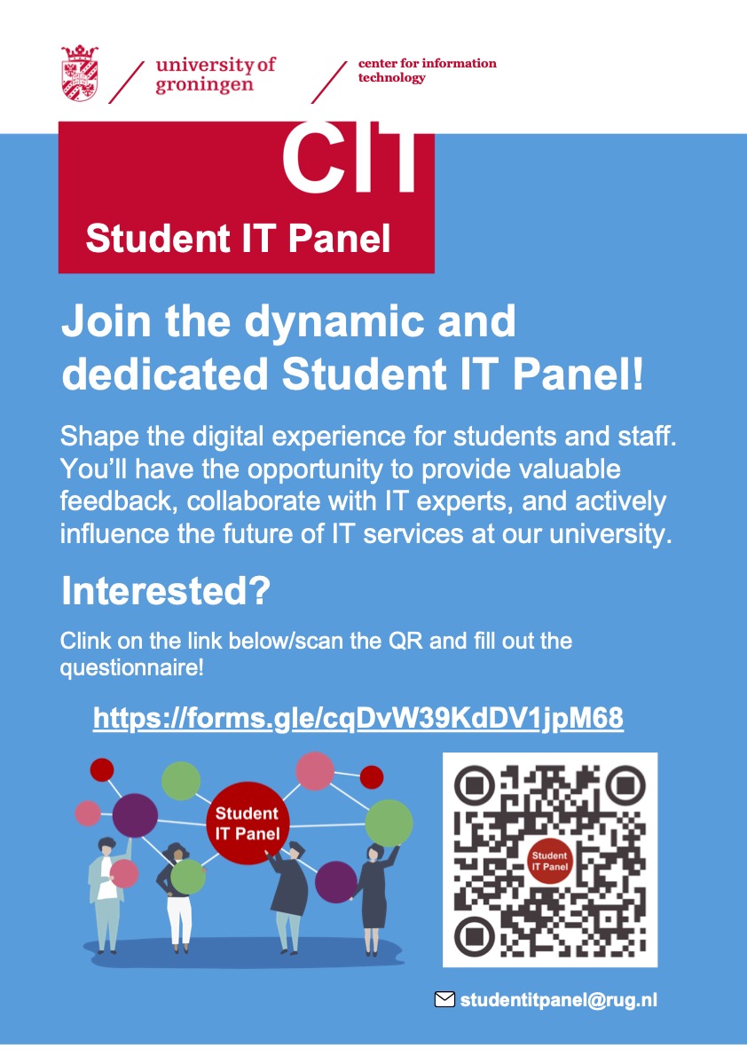 Looking for Applicants - Student IT Panel